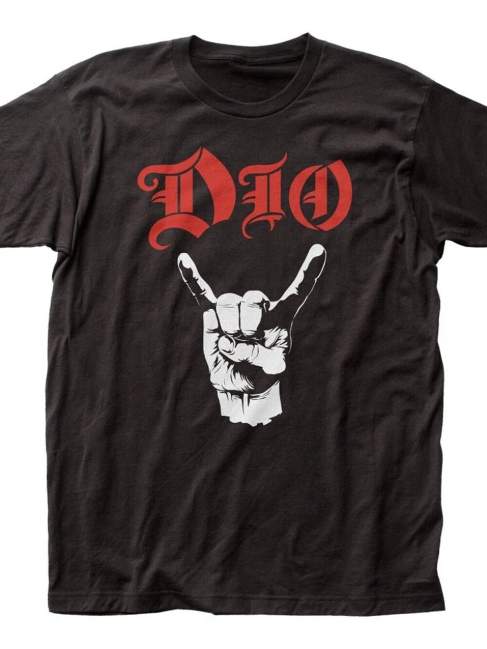 DIO Devil Horns Unisex T Shirt Rock and Roll Music Classic Band Tee